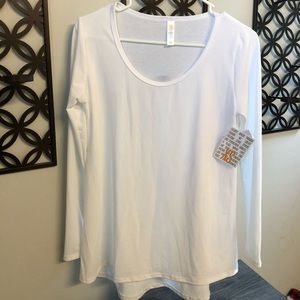 NWT Lularoe solid white XS Lynnae